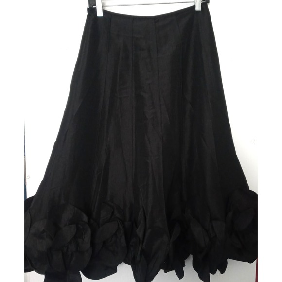 Km Collections Dresses & Skirts - KM Collections Sz 6 Milla Bell Skirt Petal Hem Whimsy Goth Grunge Witchy